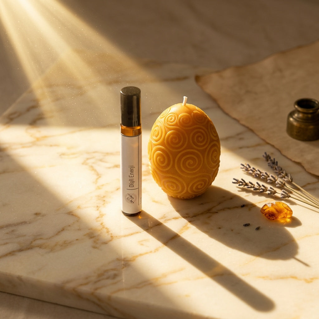 DK SHOP Set3 Yaraticilik Ritueli Disil — Marble Golden Hour
