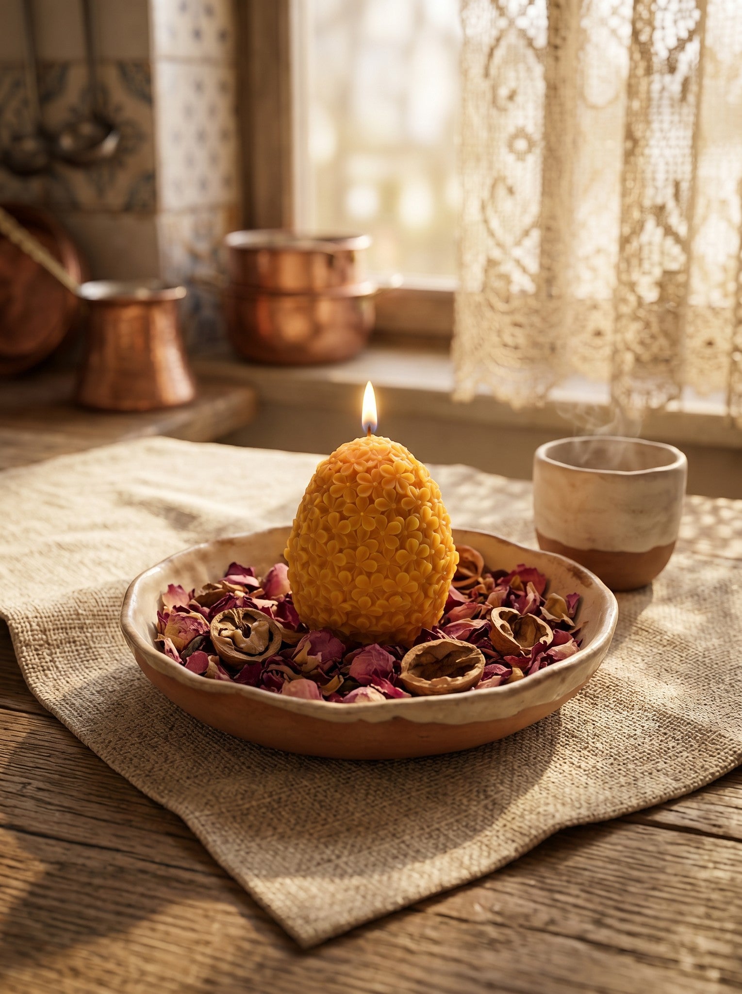Çiçek Yumurta Bal Mumu — görsel 1